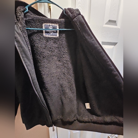 LEEHANTON Unisex Fleece Full Zip Hoodie, Size14. Excellent condition, gentlyUsed - Picture 5 of 7